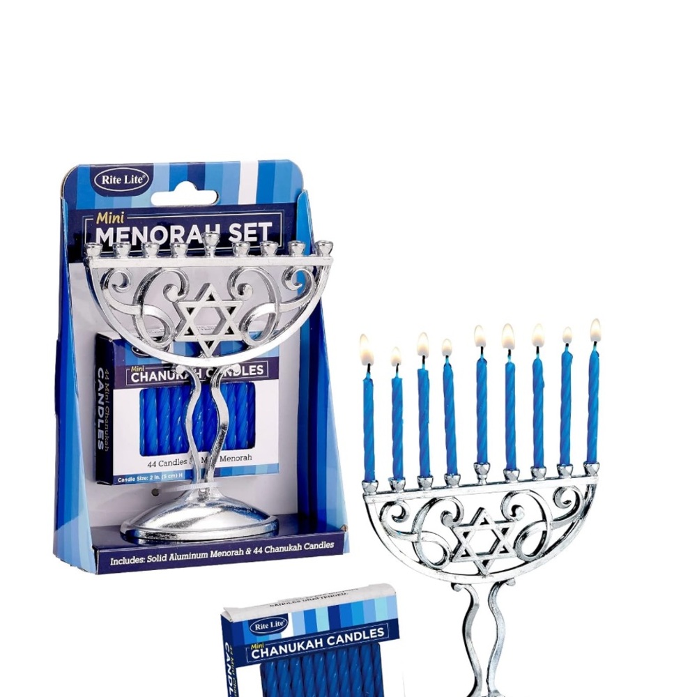 Rite Lite everything needed for Hanukkah decor and celebration